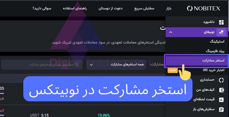 استخر مشارکت نوبیتکس