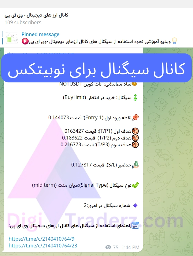 سیگنال رایگان نوبیتکس