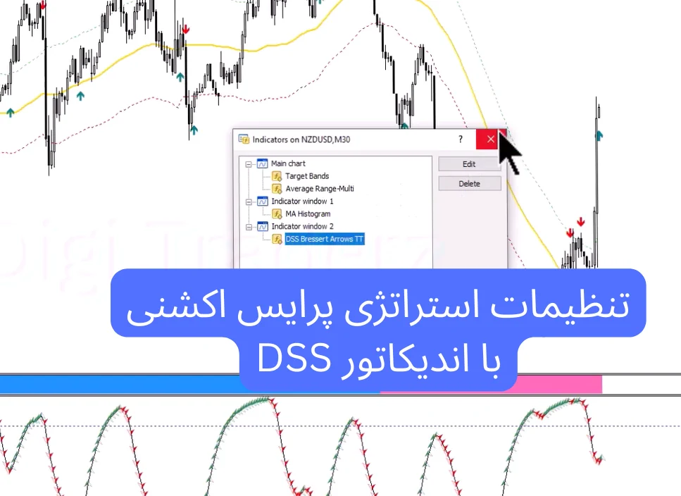 استراتژی پرایس اکشنی با اندیکاتور dss