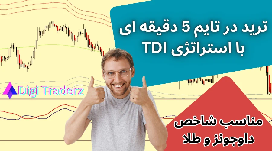 آموزش ترید در تایم فریم 5 دقیقه ای با استراتژی TDI