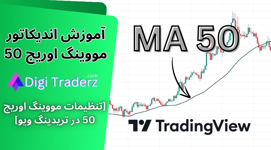 مووینگ اوریج 50 در تحلیل تکنیکال ✅آموزش MA 50 در تریدینگ ویو