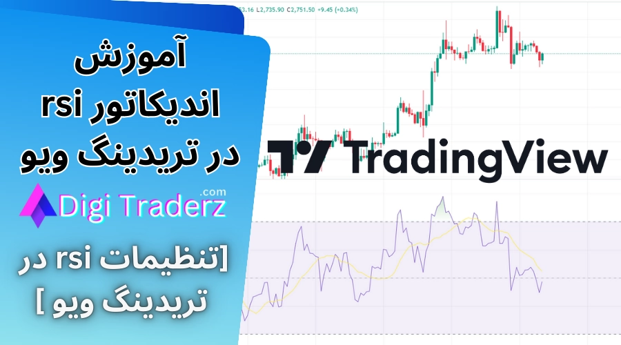 اندیکاتور rsi در تریدینگ ویو 📊تنظیمات rsi در تریدینگ ویو