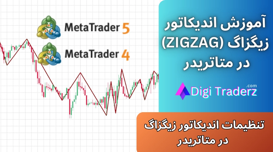 📉اندیکاتور زیگزاگ در متاتریدر [نحوه اجرا + تنظیمات]