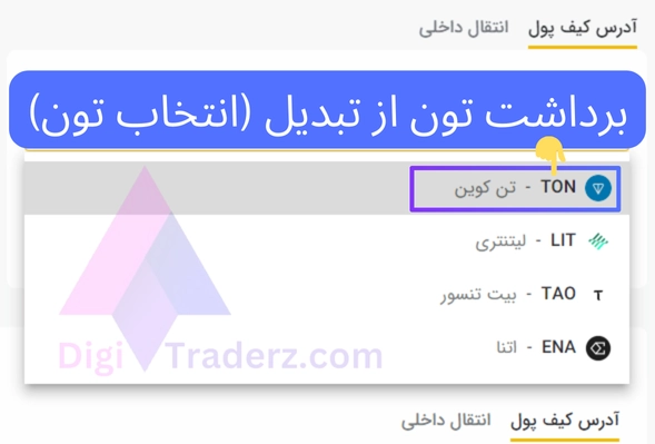 برداشت تون از تبدیل