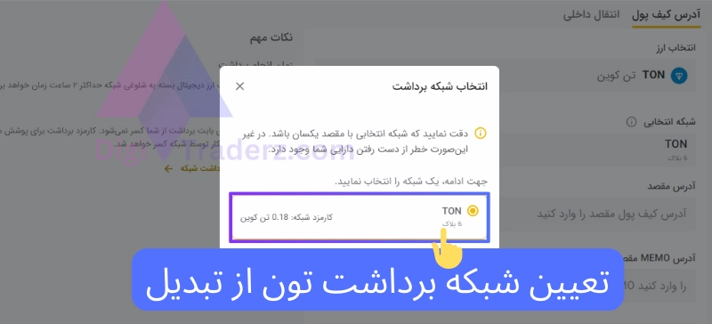 برداشت تون از تبدیل